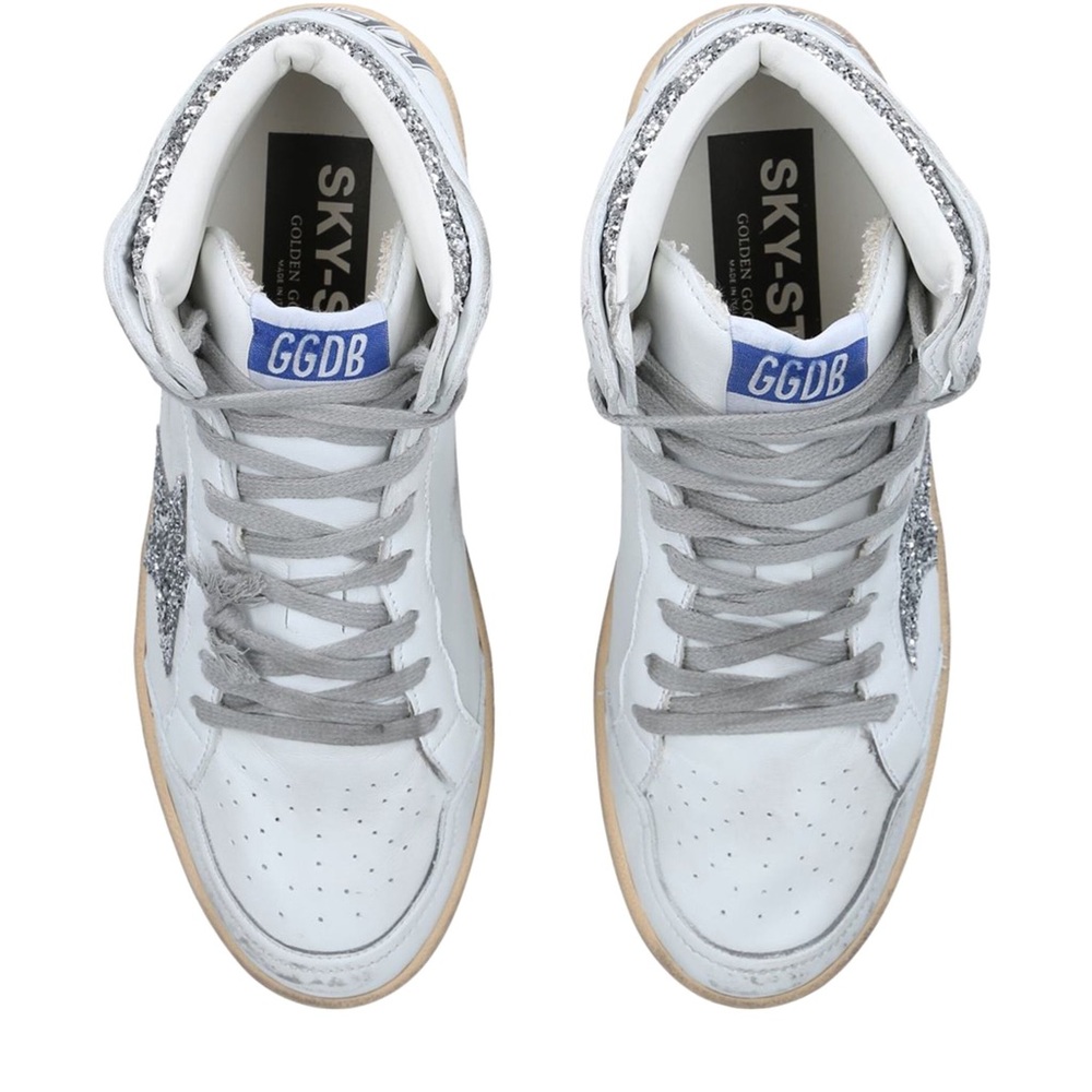Sky Star! Golden Goose designer tennis shoes